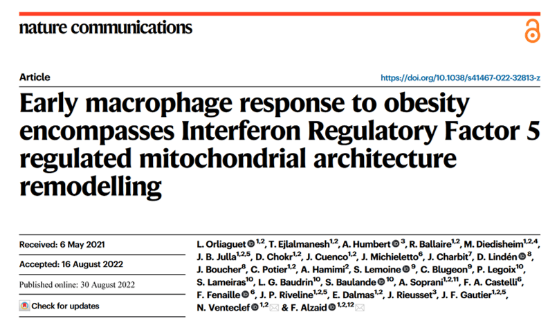 New Publication from IMMEDIAB