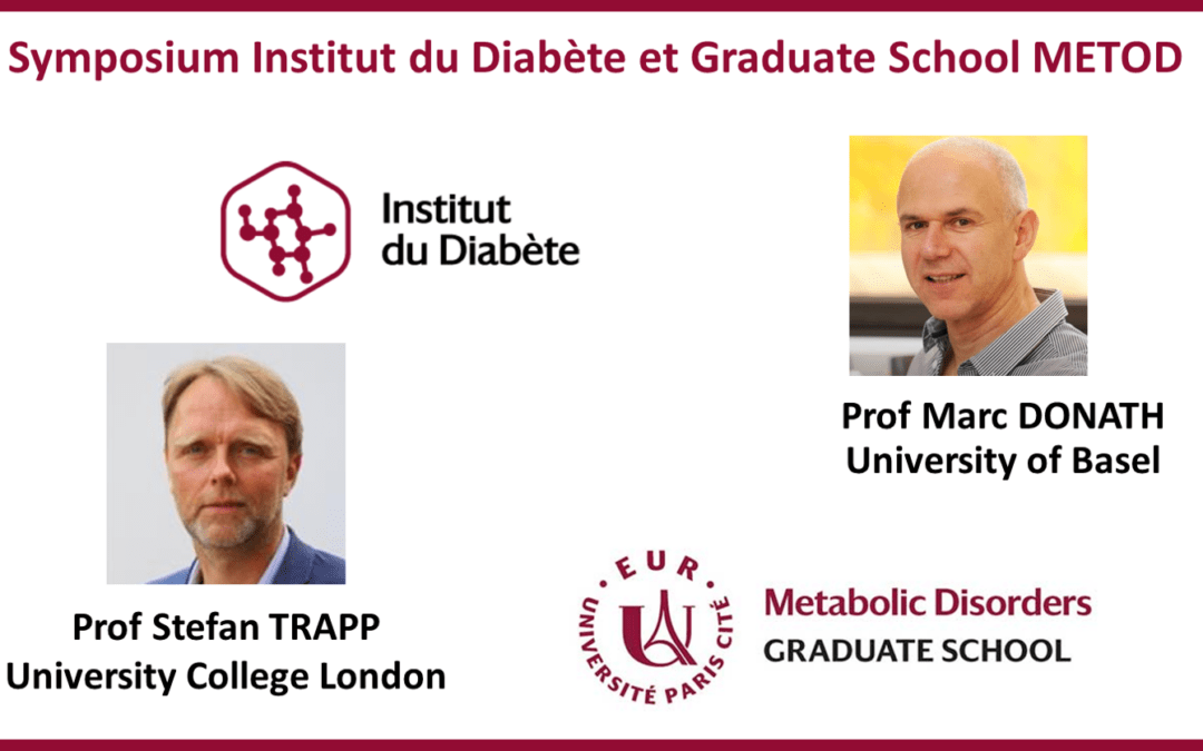 Journée Scientifique conjointe  Institut du Diabète et Graduate School METOD